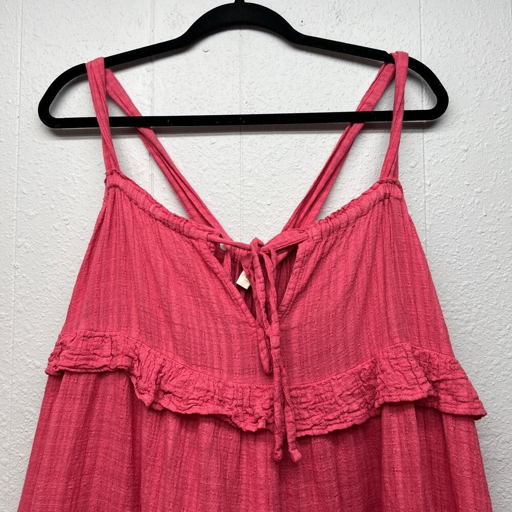 August Tiered Mini Dress Womens XS/S Fairy Boho Chic Cottagecore Beachy Festival - Picture 11 of 16
